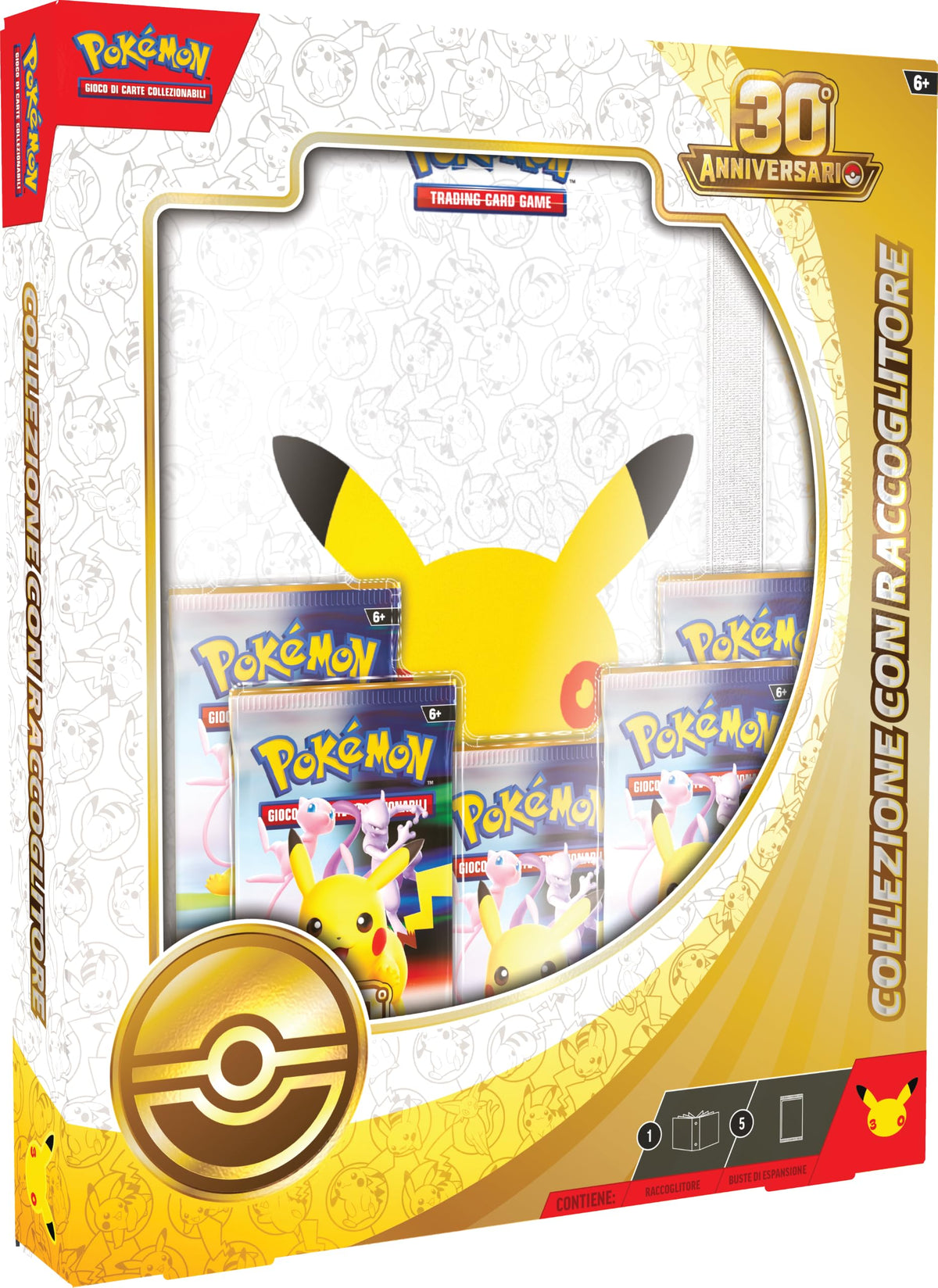 Collezione con raccoglitore dell’espansione 30° Anniversario del GCC Pokémon