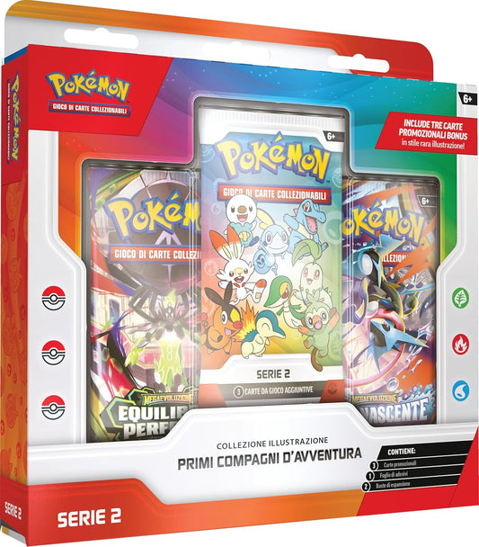 Pokémon Collezione illustrazione Primi compagni d’avventura - Serie 2 (ITA)
