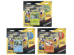 Pokémon Collezione Zenit Regale con Spilla Inteleon, Rillaboom e Cinderace (IT)