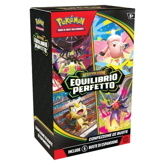 Pokémon Bundle da 6 buste Equilibrio Perfetto (ITA)