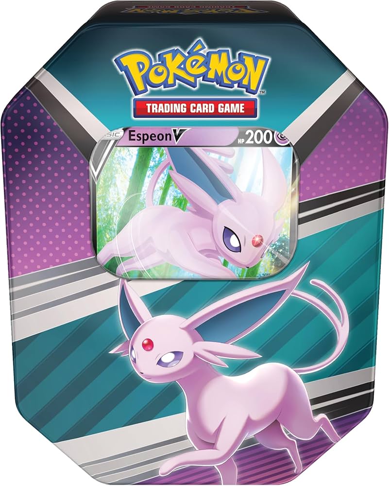 Pokémon Tin da Collezione Eroi V: Espeon-V (ENG)