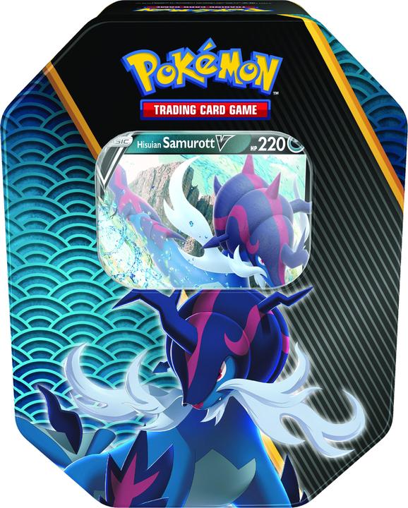 Pokémon Tin da Collezione Poteri Divergenti: Samurott Di Hisui-V (IT)