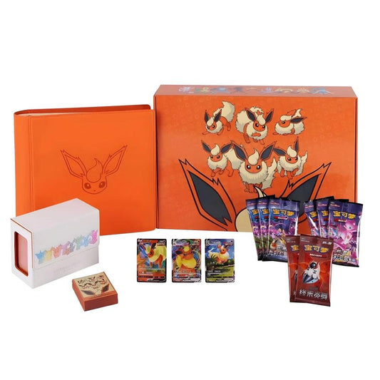 Pokemon Eevee GX Advanced Flareon Gift Box (CN)