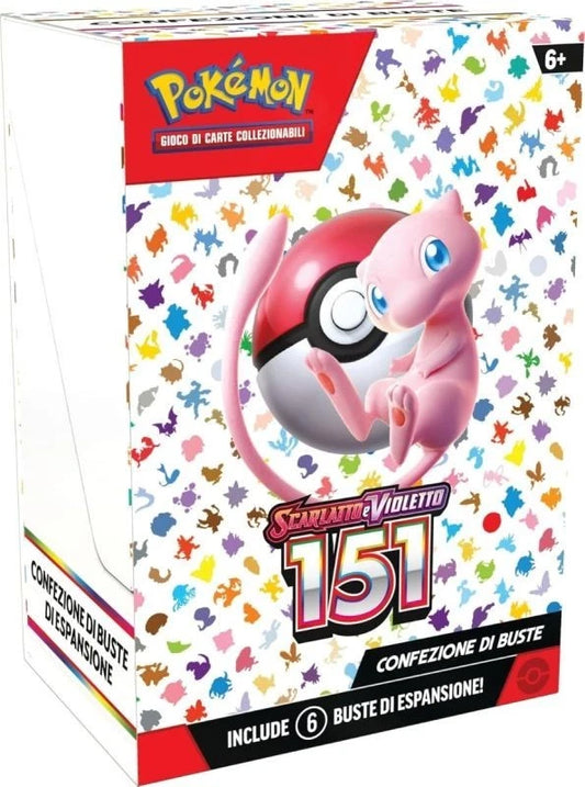 Scarlatto e Violetto 151 Bundle da 6 Buste 10 Carte (IT)
