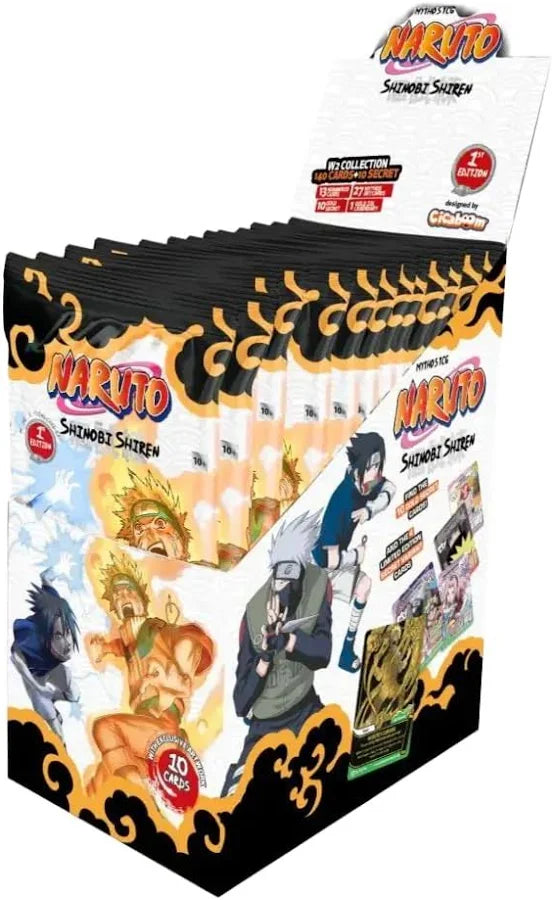 Naruto Mythos TCG – Shinobi Shiren 1st Edition Booster Box – 24 Buste (ENG)